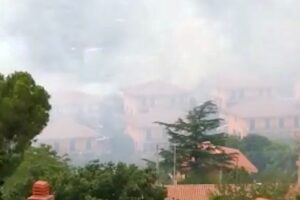 Ragalna, incendi in 3 zone del paese: non si esclude matrice dolosa
