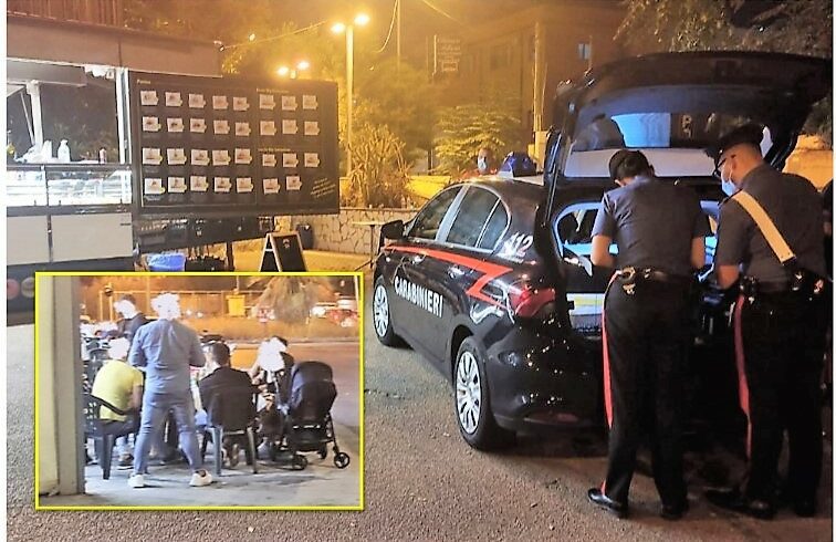 Misterbianco, in due paninerie più di 4 persone sedute sui tavoli: la sanzione è la chiusura provvisoria