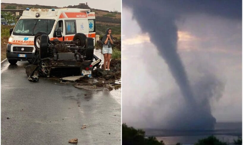 Pantelleria, 2 morti per la tromba d’aria: sindaco proclama lutto cittadino