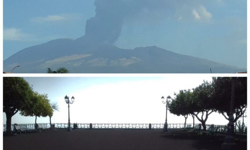 Etna, 51esimo evento parossistico: sui danni della cenere Coldiretti preoccupata. Galvagno (FdI) presenta interrogazione all’Ars