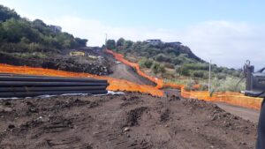 Adrano-Bronte SS. 284, l’assessore Falcone visita il cantiere: lavori da realizzare in due anni