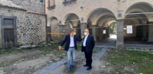 Bronte, al 75% il restauro del Castello di Nelson. Firrarello: “Sistemeremo anche il giardino”