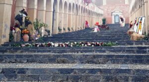 Paternò, l’Infiorata delle polemiche: scalinata al buio e pochi fiori