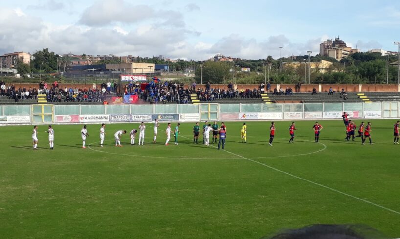 Calcio, il Paternò perde in casa lo scontro al vertice con il Gelbison: contestate le decisioni dell’arbitro