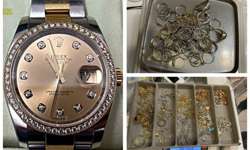 Catania, chiuso un “Compro Oro” abusivo: sequestrati un Rolex con diamanti e preziosi per 150 mila euro