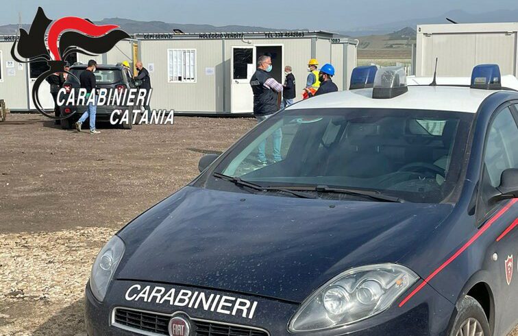 Paternò, sanzioni a ditta per violazione norme sicurezza: controlli a un cantiere di c.da Zappulla