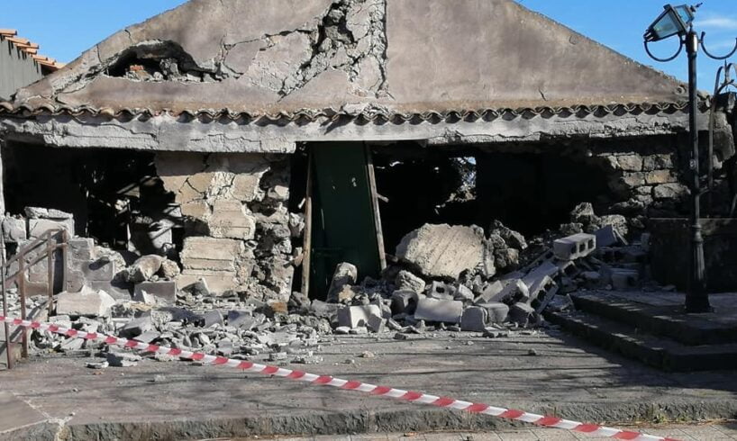 Musumeci chiede al Governo la proroga dello stato di emergenza per i 9 comuni etnei colpiti dal terremoto del 2018