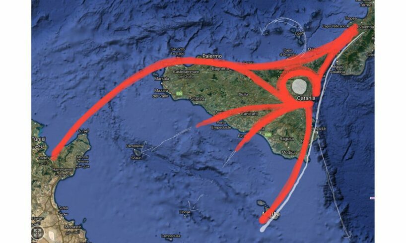 Geografie, le tante Catania in continuo movimento: terra di confine tra il Vulcano e i suoi fiumi