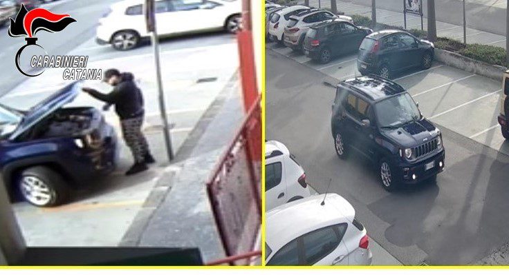 S. G. la Punta, ruba una Jeep Renegade nel centro commerciale: torna per riprendere la sua auto e viene arrestato