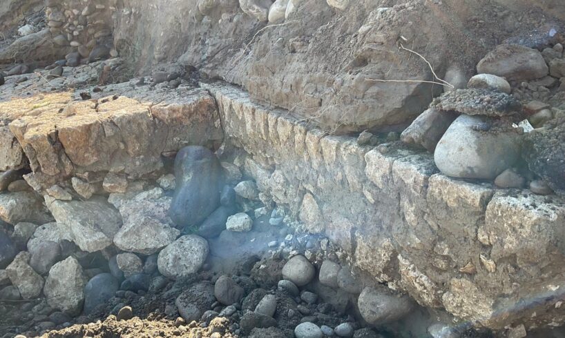Archeoclub, dal Simeto viene alla luce un antico tracciato: una strada o un approdo per barche