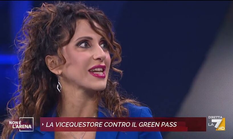 La paladina dei No Green Pass è positiva. Il vicequestore Schilirò: “Ora non si potrà dire che non conosco il covid”