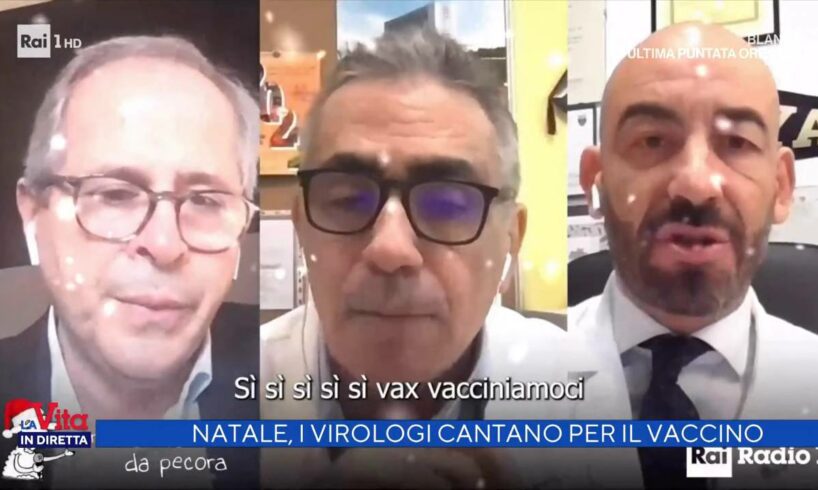 Covid, Crisanti ironizza dopo le polemiche sulla canzoncina pro-vaccino: “Sotto l’albero? Un corso di canto”