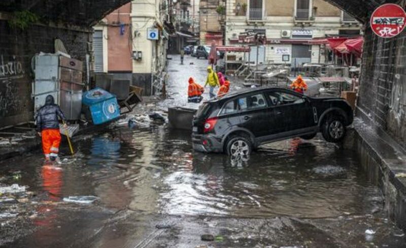 Cdm delibera stato di emergenza per alluvioni in Sicilia e per l’isola di Vulcano