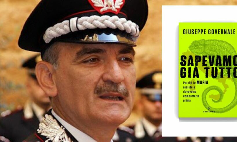 Catania, domani il Generale Governale presenta ‘Sapevamo già tutto’: saggio sulla lotta alla mafia