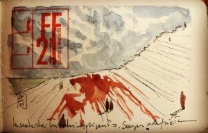 Rosso sangue: la ferita insensata sulla Scala dei Turchi di Agrigento