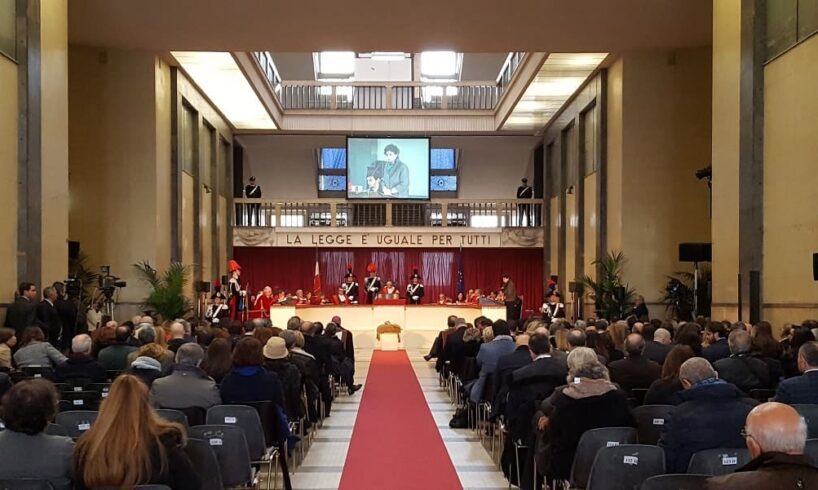 Catania, Pennisi all’inaugurazione dell’anno giudiziario: “Interesse dei clan per risorse Pnrr”