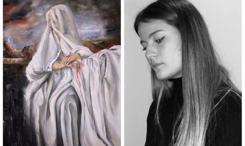 Adrano, l’omaggio di Chiara a Sant’Agata: alla ‘Benjamin Art Gallery’ di Catania un suo dipinto nella mostra dedicata alla martire