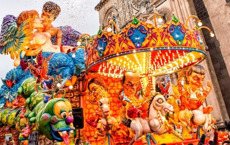 Acireale, il Carnevale si moltiplica per 3: dal 23 carri in miniatura, a luglio omaggio ai migranti