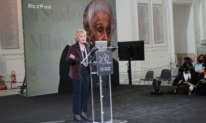 Catania, la senatrice a vita Cattaneo omaggia la Levi Montalcini all’inaugurazione dell’anno accademico universitario