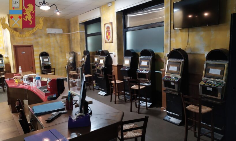 Catania, sala giochi camuffata da circolo privato: maxi-sanzione di 154 mila euro