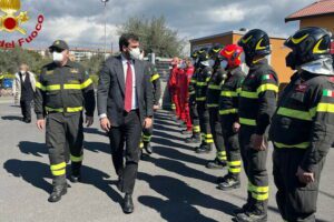 Intitolata a 3 vigili del fuoco morti in servizio il distaccamento nel quartiere di S. G. Galermo