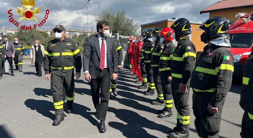Intitolata a 3 vigili del fuoco morti in servizio il distaccamento nel quartiere di S. G. Galermo