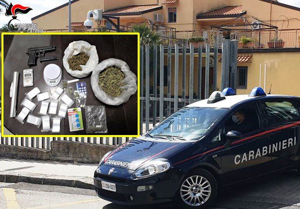 Tremestieri Etneo, in auto e in cantina confezionavano le dosi di droga: 3 persone arrestate