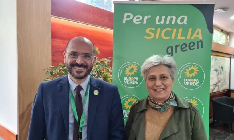 Palermo, l’ex sindaco Mangano eletto nuovo portavoce regionale dei ‘Verdi -Europa Verde’: assieme a Antonella Ingianni
