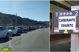 A Catania e in provincia prese d’assalto le stazioni di servizio: lunedì scioperano gli autotrasportatori e i self-service notturni