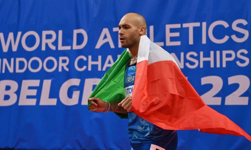 Atletica, Jacobs sul tetto del mondo anche nei 60 metri indoor: l’azzurro vince la finale di Belgrado e fa record europeo