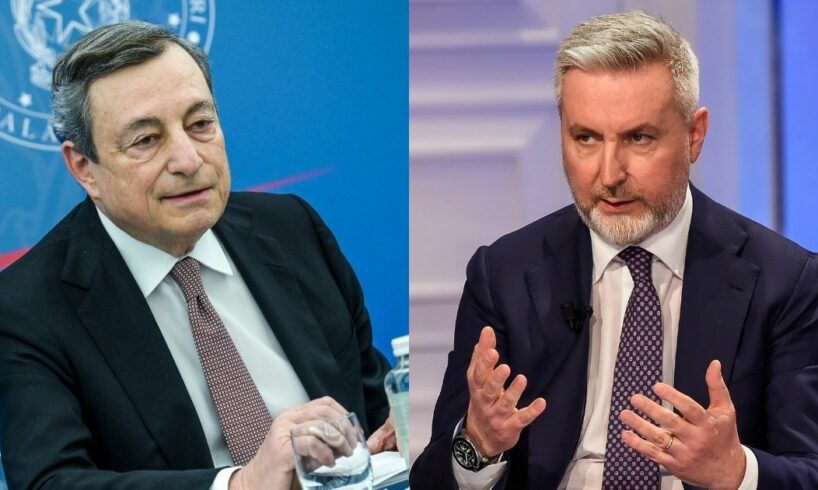 Ucraina, da Draghi solidarietà a Guerini attaccato da Mosca: “Odioso e inaccettabile il paragone tra la guerra e la pandemia”