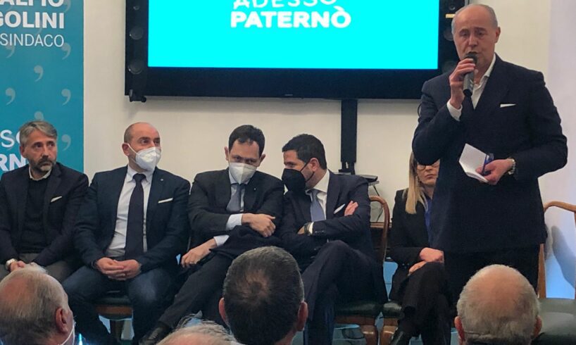 Paternò, Virgolini presenta la candidatura a sindaco: con lui 6 liste e (quasi) tutto il centrodestra