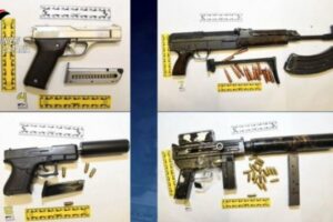 Catania, sequestrato l’arsenale del gruppo mafioso Nizza: ci sono anche 2 kalashnikov