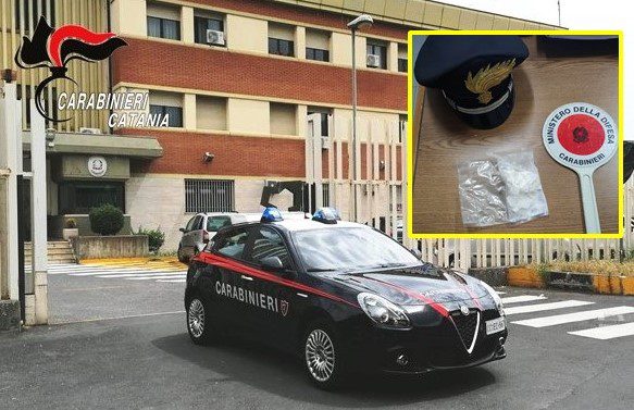 Castiglione di Sicilia, in auto con la mamma e la cocaina: 44enne arrestato in flagranza