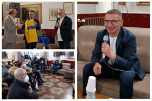 Adrano, La Venia racconta guerra e covid al Circolo Operai: “Una maglia di Ronaldo per Dimitri e i Maneskin per la libertà di un giovane”