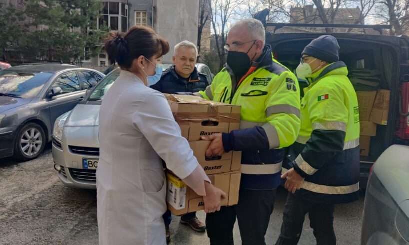 Da Catania in Ucraina materiale sanitario per le vittime della guerra: grazie alla missione del Coordinamento Fir