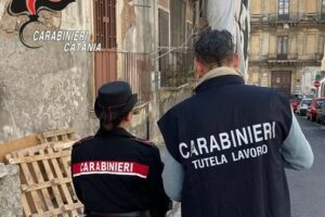 Catania, controlli nei cantieri edili contro il lavoro sommerso: denunce e sanzioni