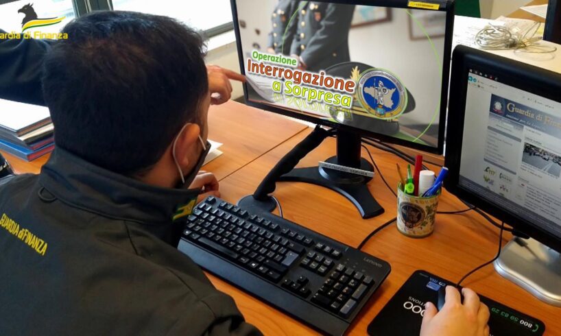 Gdf Palermo, corruzione per acceso abusivo a banche dati recupero crediti. Indagati impiegato sardo e funzionario Inps di Napoli (VIDEO)