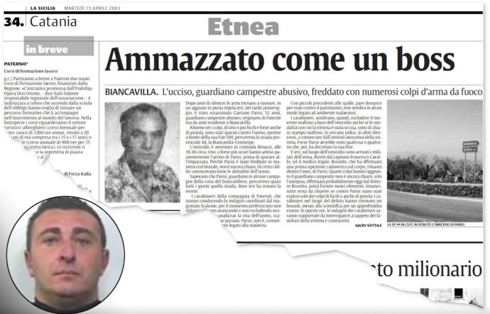 Biancavilla, arrestato a Volterra esponente del clan locale: condannato all’ergastolo per l’omicidio Parisi