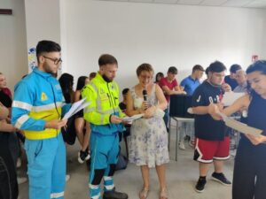 S. M. di Licodia, al liceo 'Rapisardi' consegnati gli attestati del corso di Rianimazione cardiopolmonare: iniziativa della 'Misericordia'