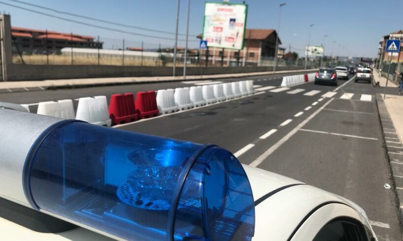 Biancavilla, spartitraffico ‘sperimentale’ lungo Viale dei Fiori: si studiano soluzioni per la sicurezza