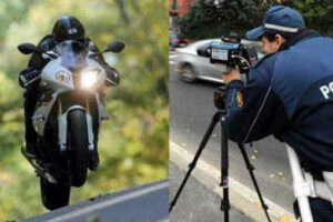 Sfreccia davanti al telelaser a 174 km/h: per bloccarlo la Polizia lo insegue per 12 chilometri