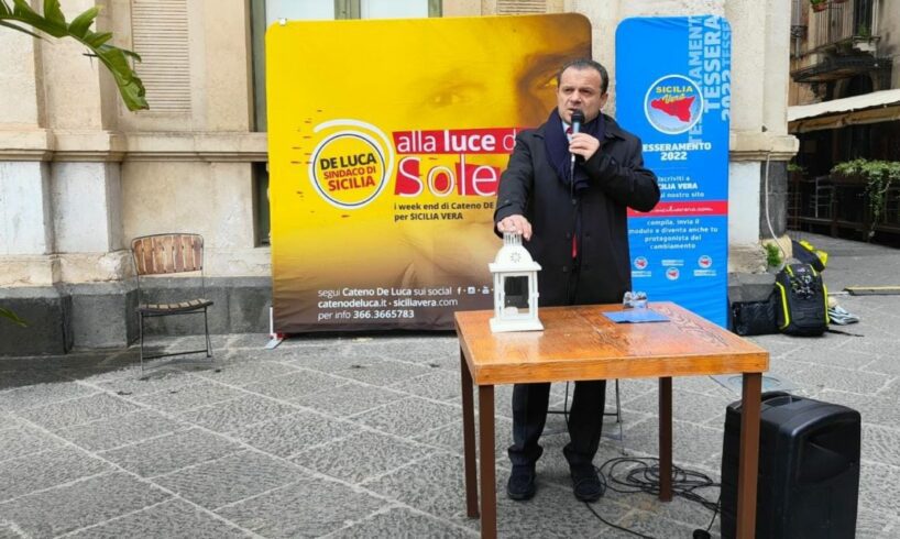 Il messinese De Luca tira le orecchie alla città di Catania: “Perchè continua a non avere un sindaco?”