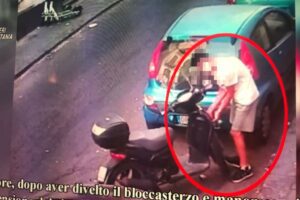 Catania, ladro-Speedy Gonzales ruba un ciclomotore in pochi secondi: arrestato minorenne (VIDEO)