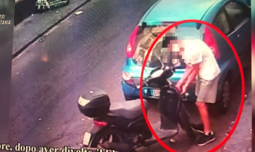 Catania, ladro-Speedy Gonzales ruba un ciclomotore in pochi secondi: arrestato minorenne (VIDEO)