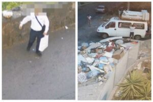 A Paternò e Biancavilla le telecamere incastrano gli ‘zozzoni’: immortalati in c.da Tre Fontane e via Vittorio Emanuele
