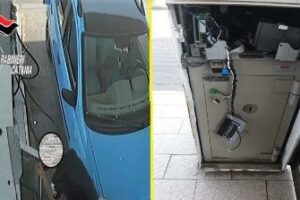 Misterbianco, ‘preleva’ banconote dalla colonnina di un rifornimento dopo averla danneggiata: 44enne arrestato in flagranza