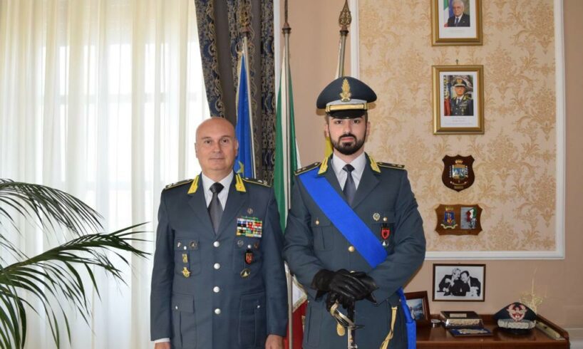 Paternò. Il tenente Prosperi al comando della Compagnia Guardia di Finanza: prende il posto del capitano Todisco