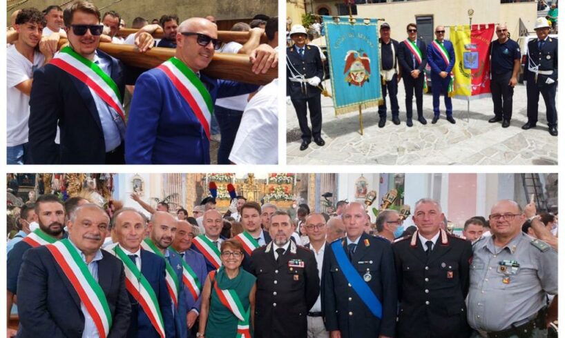 Da Adrano ad Alcara Li Fusi per onorare San Nicolò Politi: delegazione comunale nel giorno di festa nel Messinese