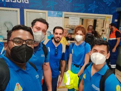 ‘Misericordie’ di Catania e Pedara a Stromboli per aiutare i volontari dopo la frana: supporto non solo sanitario